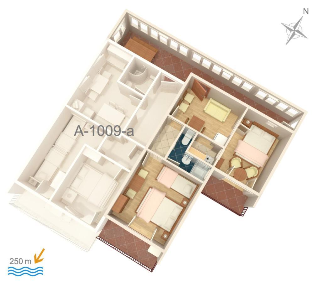 Apartments With A Parking Space Pisak, Omis - 1009 ภายนอก รูปภาพ